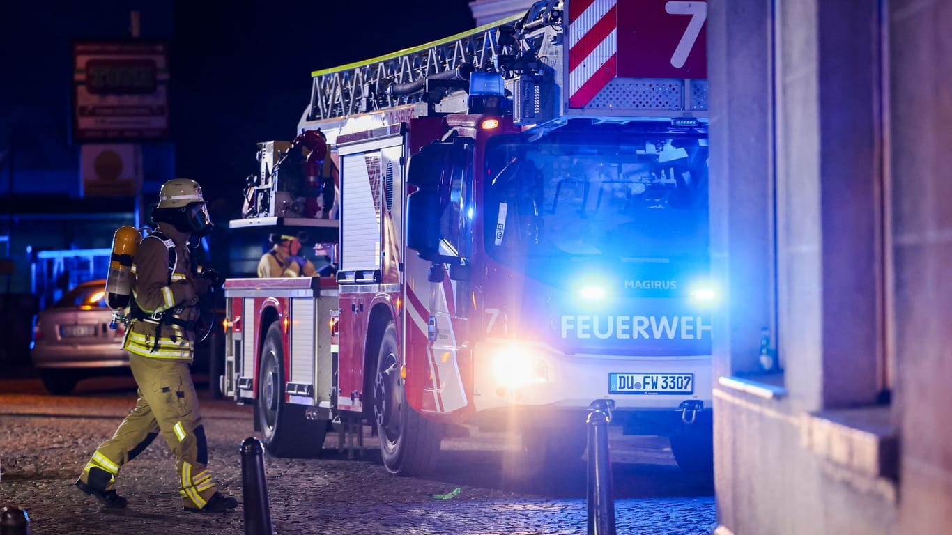 Brand in Duisburg