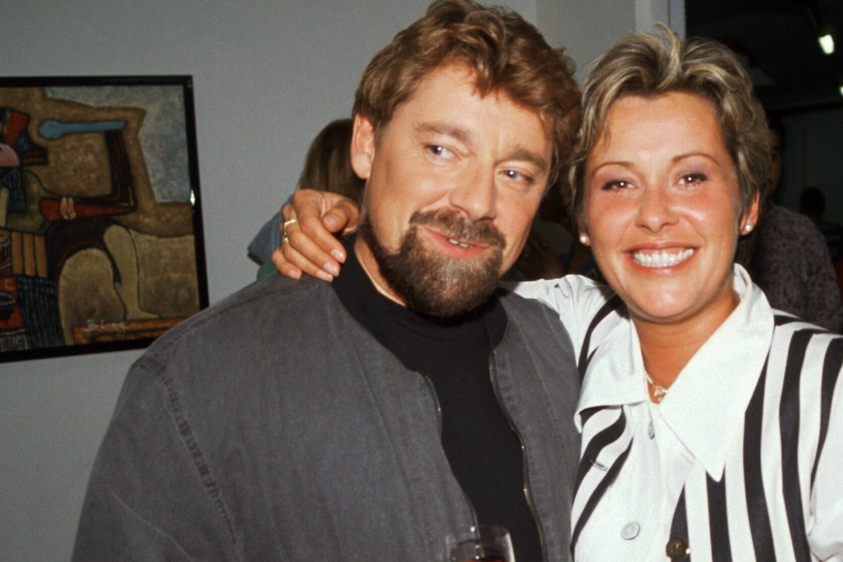 Jürgen von der Lippe und Margarethe Schreinemakers: Sie waren in den Achtzigerjahren ein Paar.