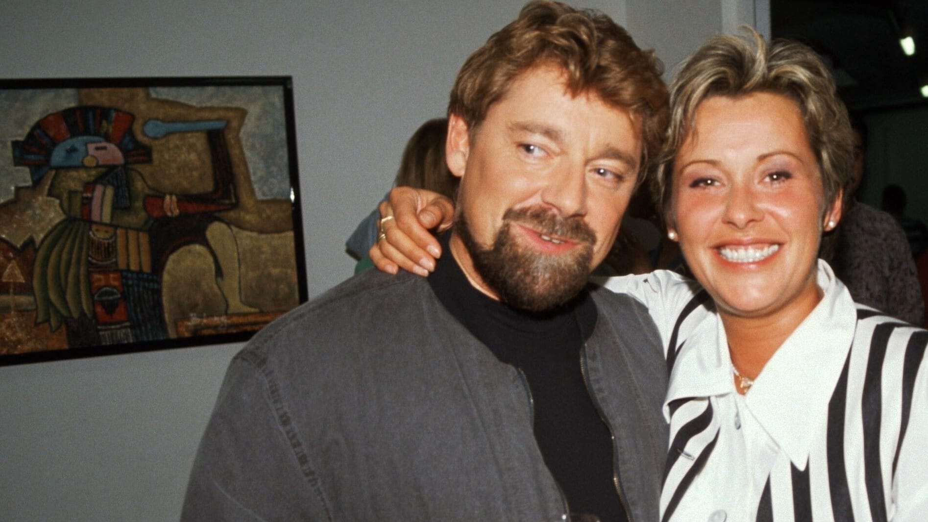 Jürgen von der Lippe und Margarethe Schreinemakers: Sie waren in den Achtzigerjahren ein Paar.