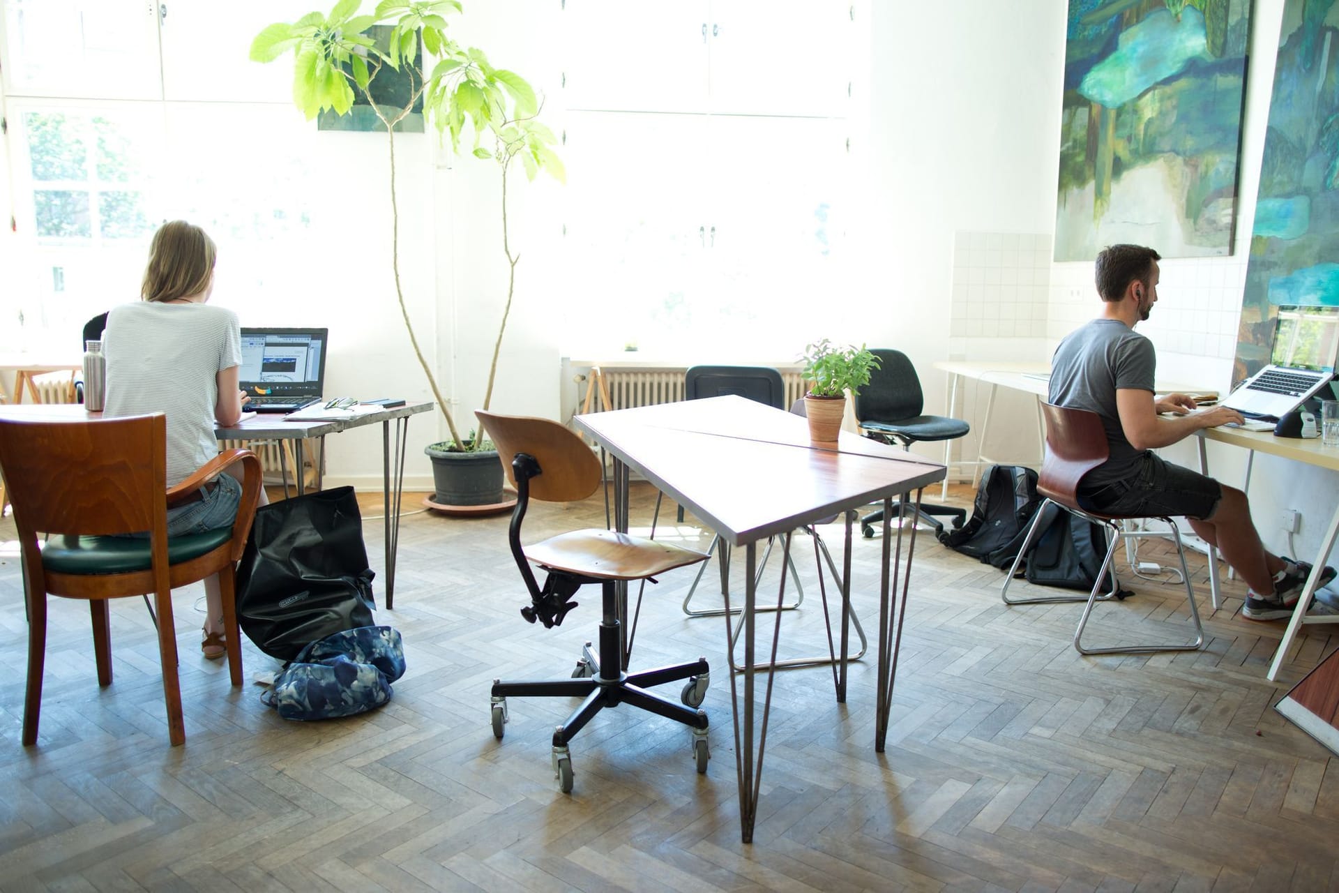 Arbeiten im Coworking Space