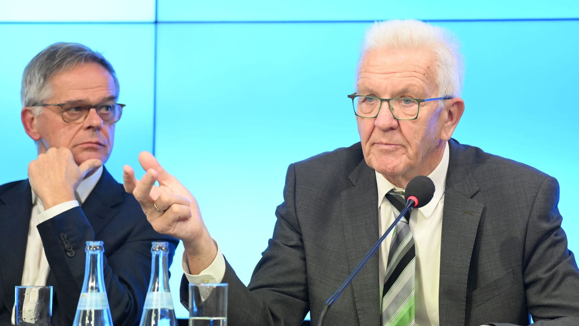 Winfried Kretschmann und Rudi Hoogvliet