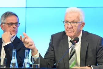 Winfried Kretschmann und Rudi Hoogvliet