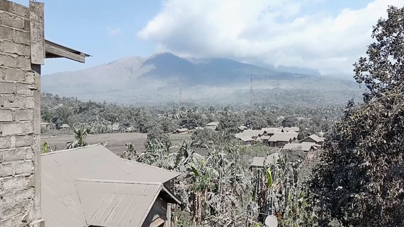 Vulkanausbruch in Indonesien