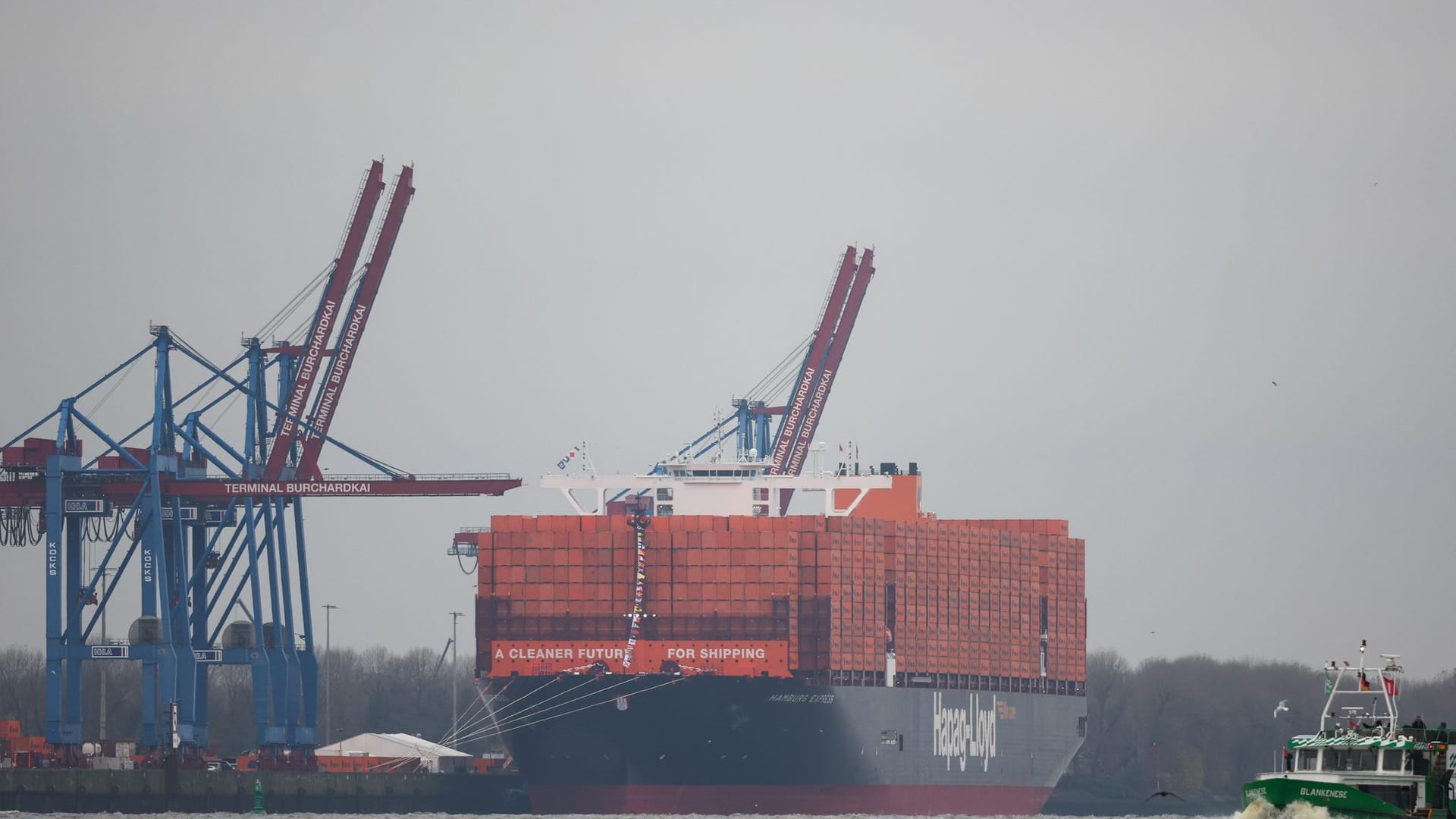 Die «Hamburg Express» von Hapag-Lloyd