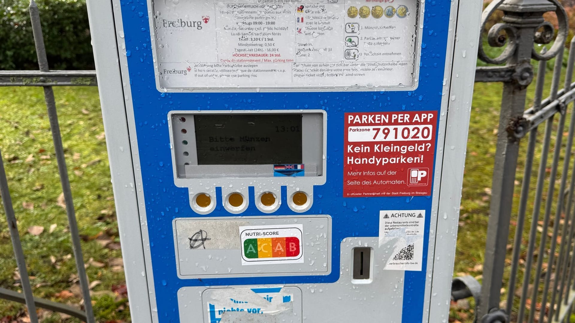 QR-Code-Pishing an Parkscheinautomaten