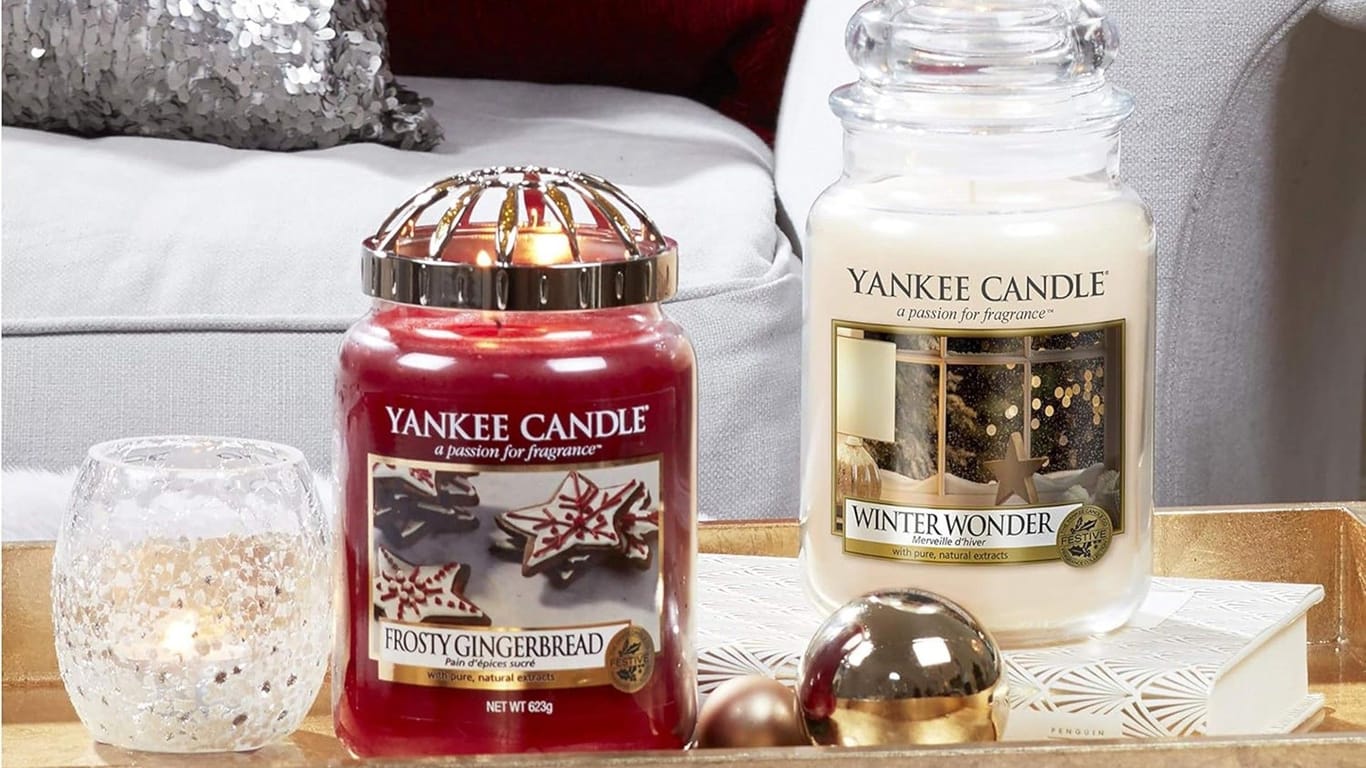 Um in festliche Stimmung zu kommen, reduziert Amazon verschiedene Kerzen von Yankee Candle radikal.