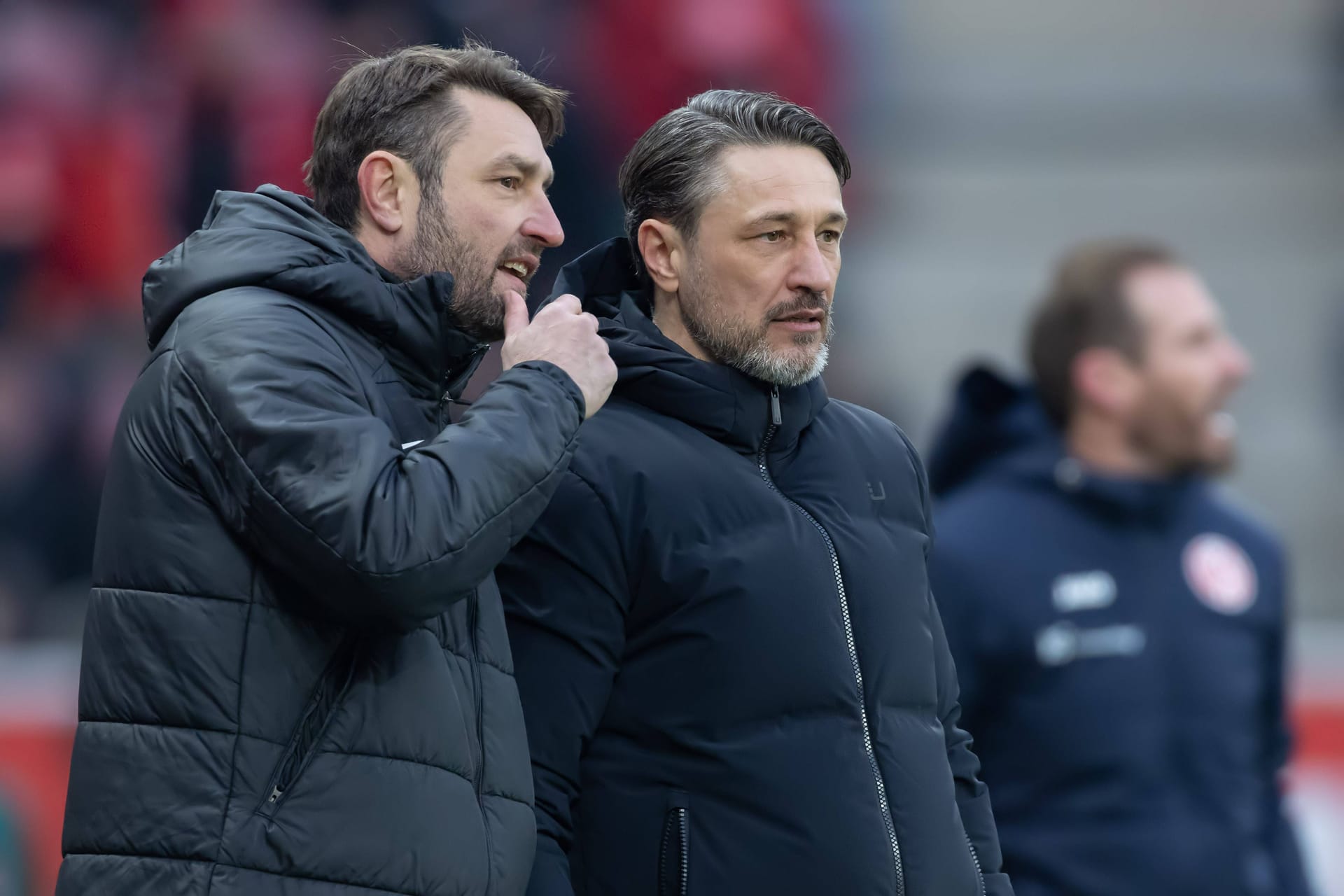 Robert und Niko Kovač (r.): Beide arbeiten seit Jahren zusammen.