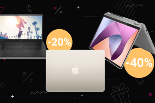 Neben dem MacBook von Apple gibt es am Black Friday auch günstigere Laptops im Angebot: Das sind unsere Empfehlungen.