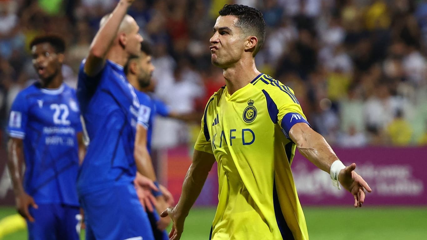 Weiter in Torlaune: Cristiano Ronaldo im Trikot von Al-Nassr.