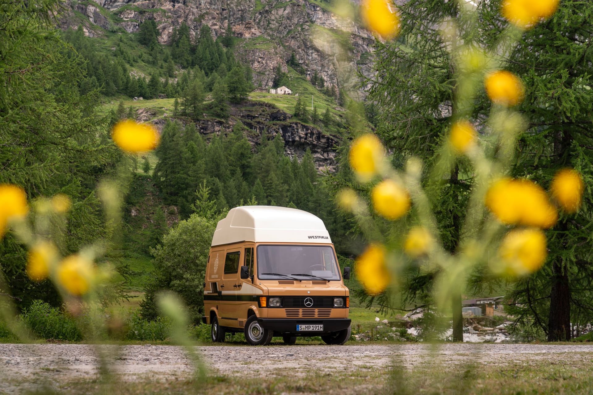 Frontansicht Mercedes Marco Polo