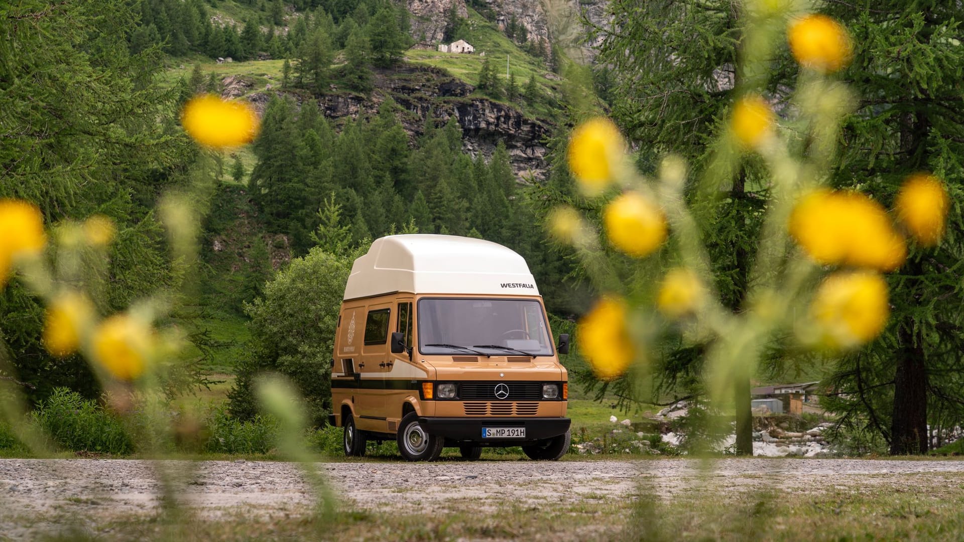 Frontansicht Mercedes Marco Polo