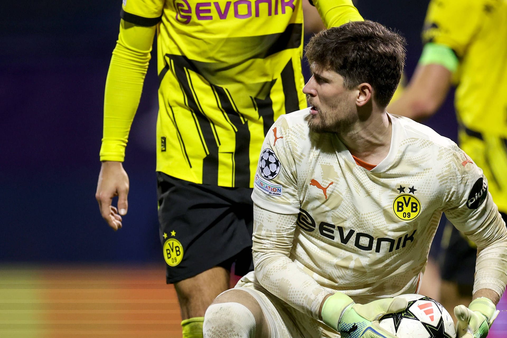 Gregor Kobel: Der BVB hat gegen Dinamo Zagreb gewonnen.