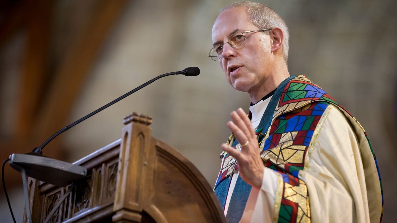 Justin Welby, der Erzbischof von Canterbury (Archivbild): Am Dienstag trat er zurück.