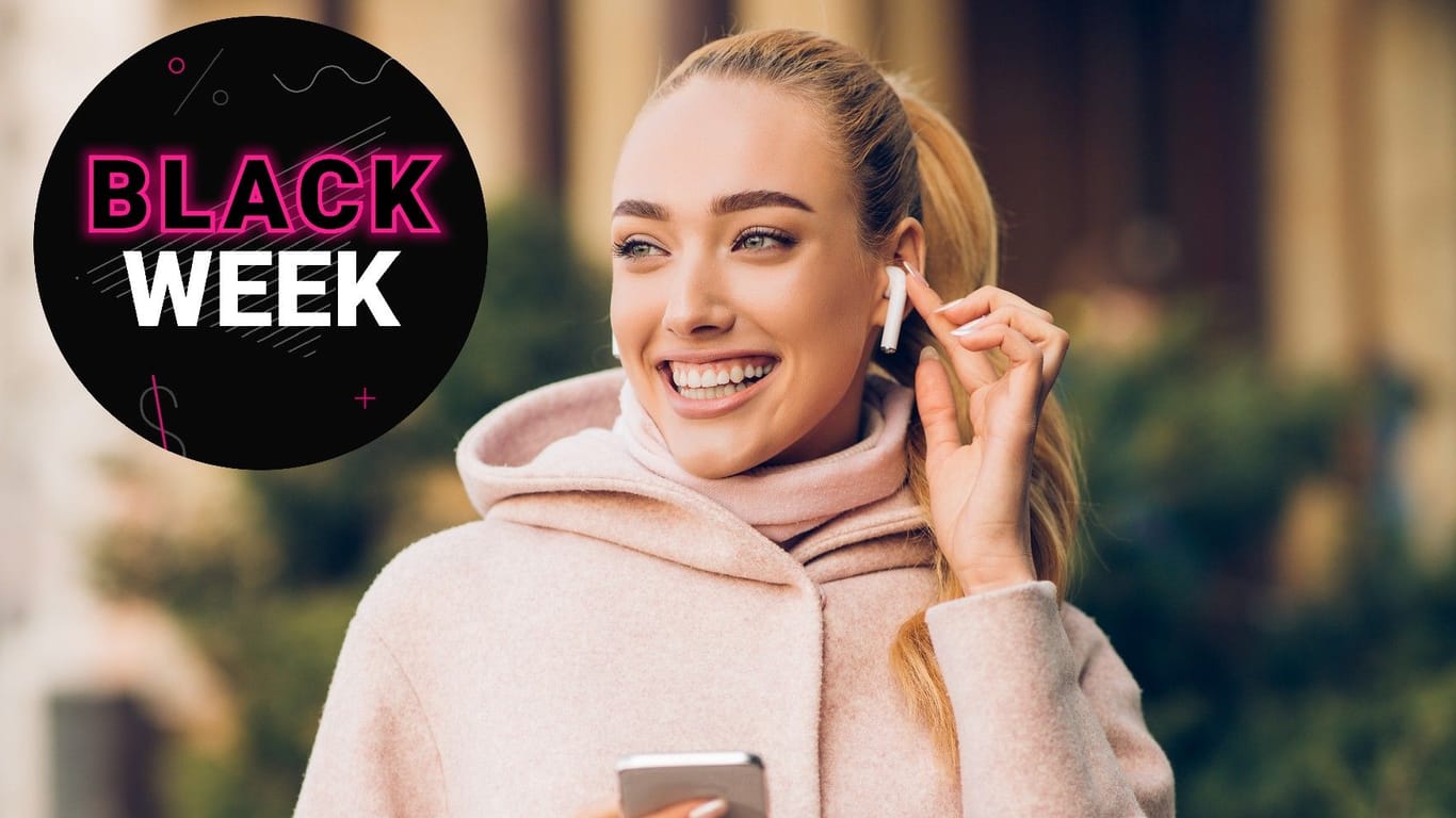 Black-Friday-Woche bei MediaMarkt: Die AirPods 2 gibt es jetzt zum Sparpreis unter 200 Euro.