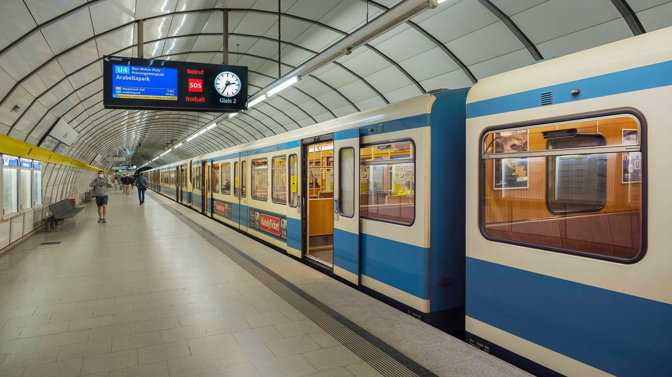 Die Haltestelle Lehel (Archivbild): U-Bahnstation könnten unter anderem als Schutzräume dienen.