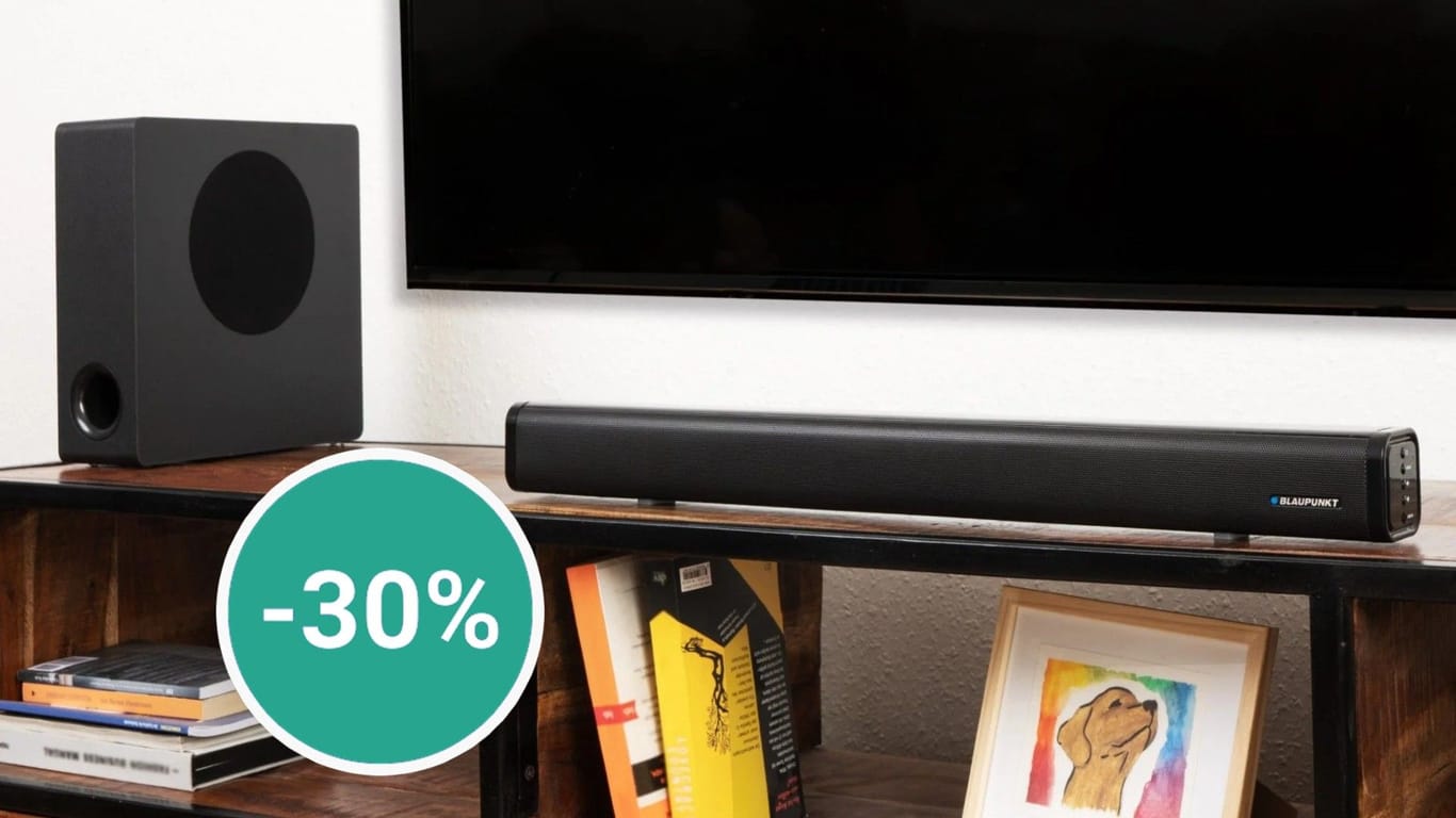 Aldi hat eine Blaupunkt-Soundbar mit Subwoofer zum Tiefpreis unter 90 Euro im Angebot.