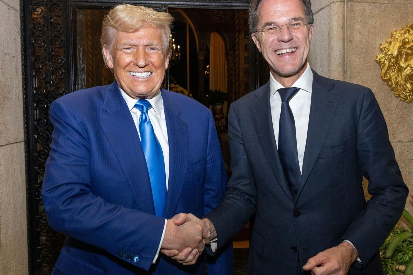 Rutte trifft sich in Florida mit Trump