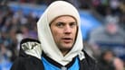 Manuel Neuer beim NFL-Spiel in der Allianz Arena: Kein typischer Empfang für den Schlussmann.