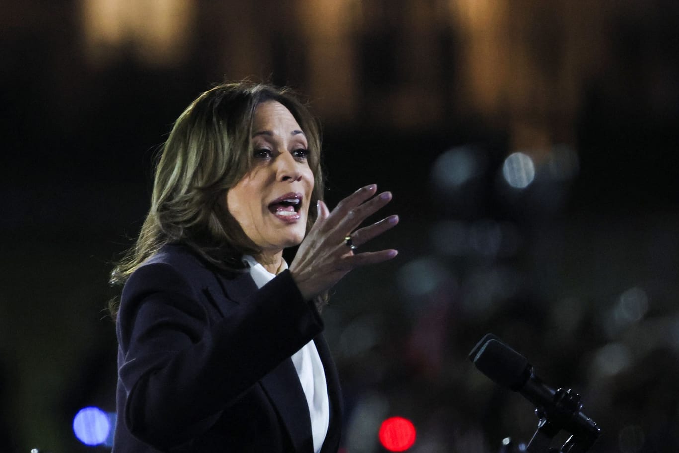 Hoffnung des liberalen Amerikas: Vize-Präsidentin Kamala Harris.