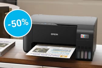 50 Prozent Rabatt bei Aldi: Der Discounter verkauft einen Multifunktionsdrucker von Epson günstig wie nie zuvor.