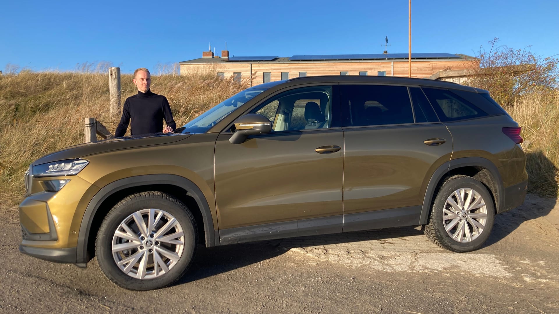 Stattlich: Mit fast 4,80 Metern Länge ist der Kodiaq ein großzügiges Reiseauto.