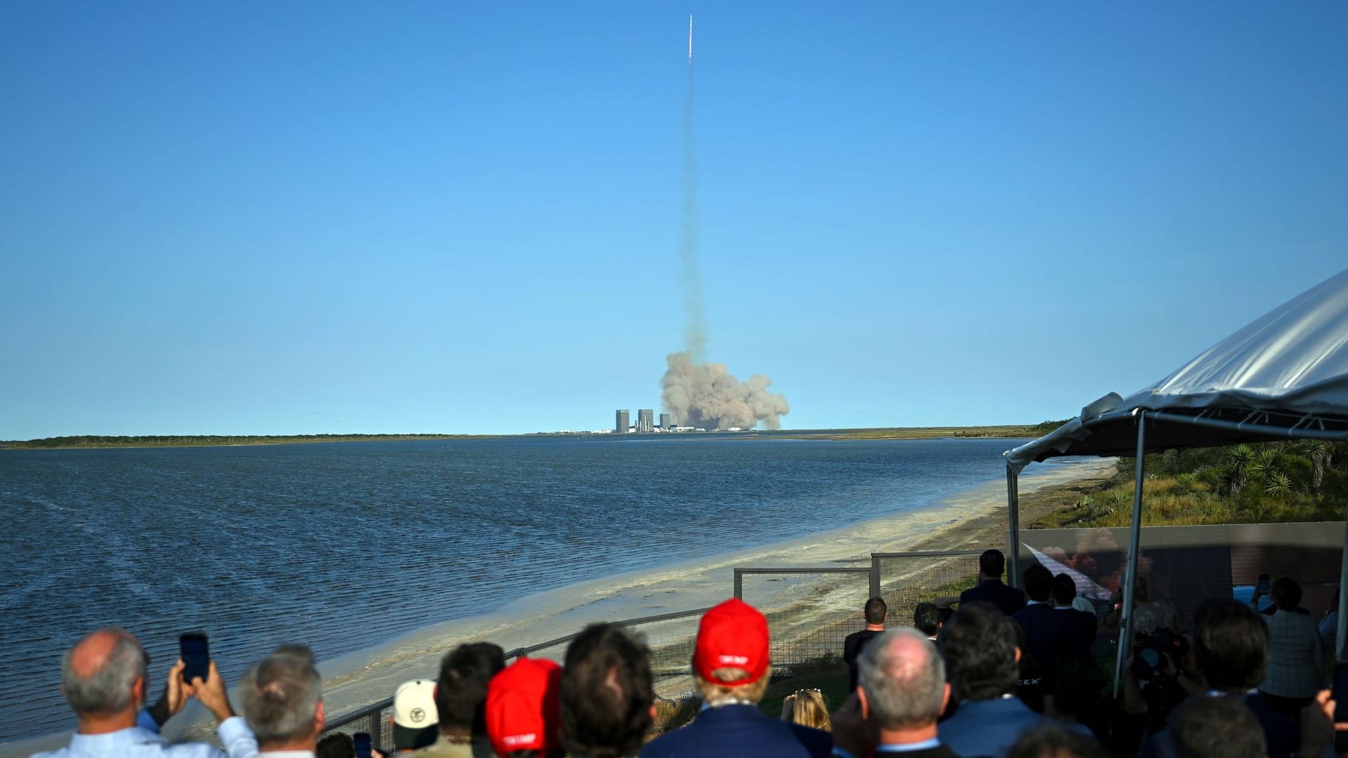 Vor dem sechsten geplanten «Starship»-Flug - Trump