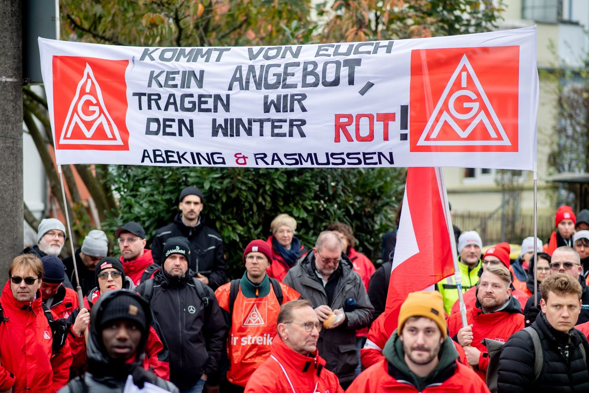 Warnstreiks in der Metall- und Elektroindustrie - Bremen