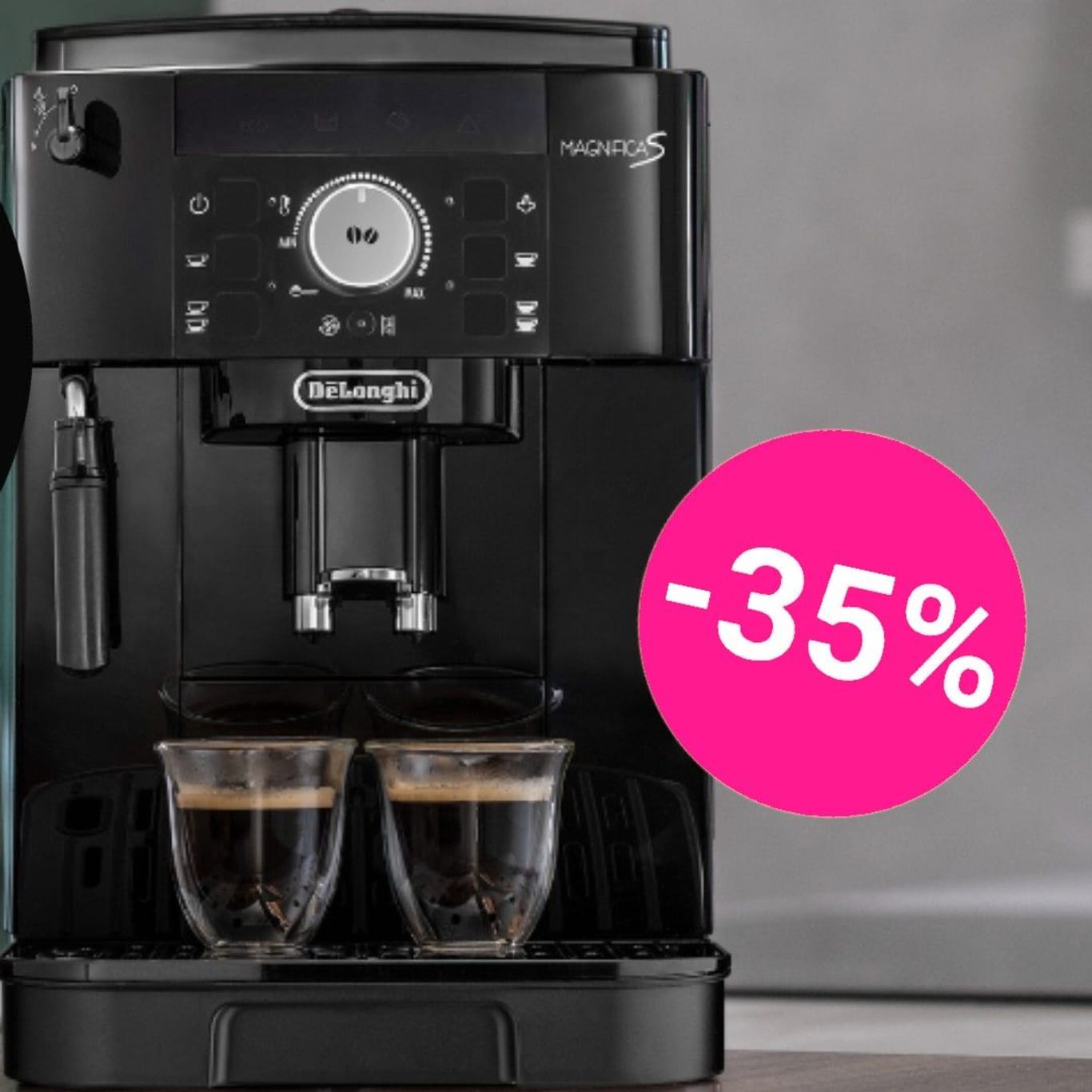 Zum Black Friday gibt es den Kaffeevollautomaten von De'Longhi bei Amazon zum besten Preis.