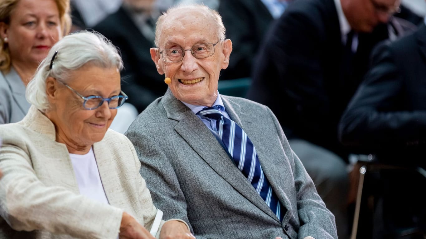 Helga und Edzard Reuter: Sie waren mehr als 50 Jahre verheiratet.