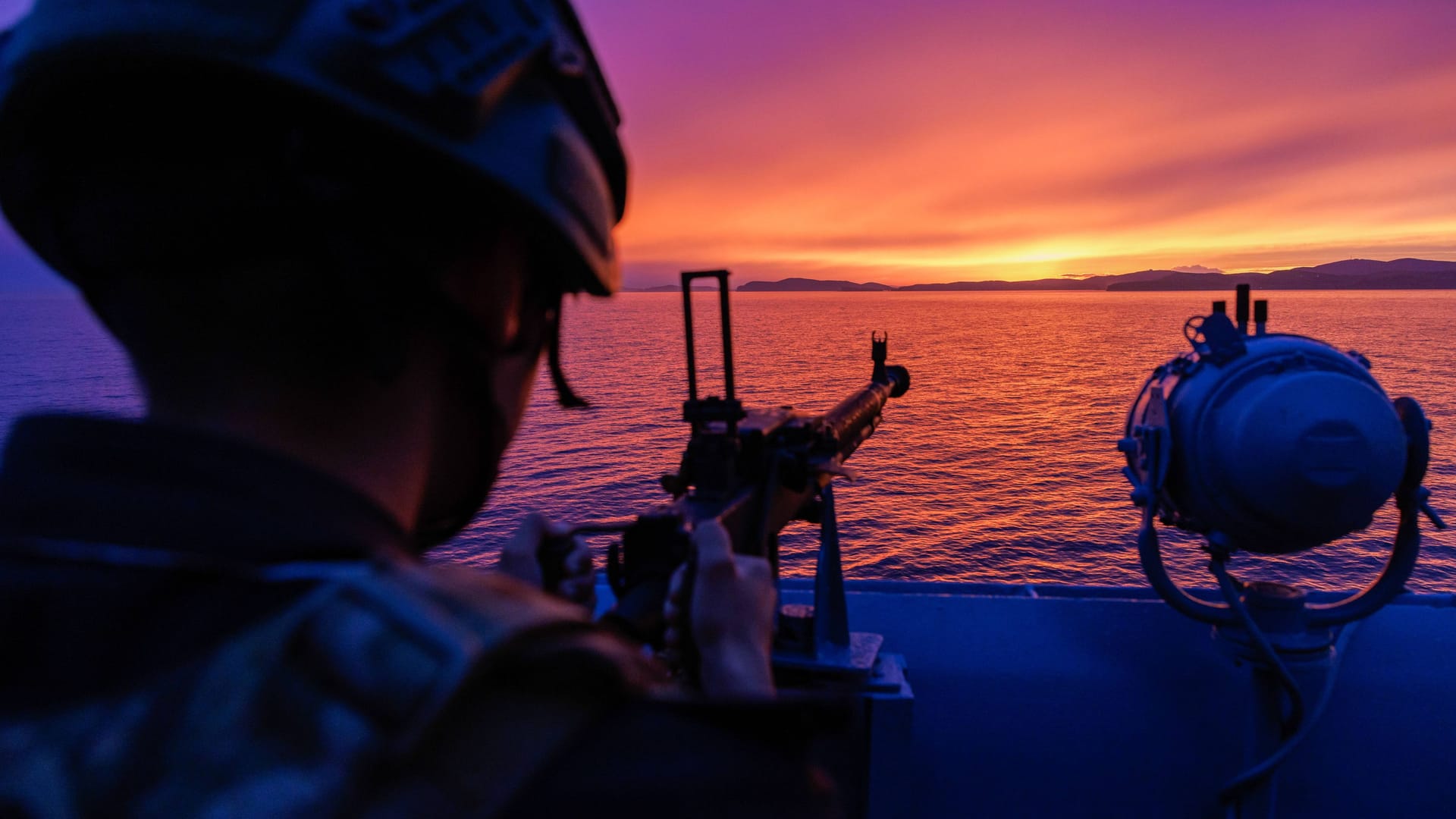 Ein russischer Marine-Soldat während einer Übung (Symbolbild): Die USA warnen immer wieder vor russischen Sabotageaktionen in der Ostsee.