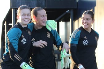 Stina Johannes, Ann-Katrin Berger und Sophia Winkler (v. l. n. r.): Sie alle dürfen sich beweisen.