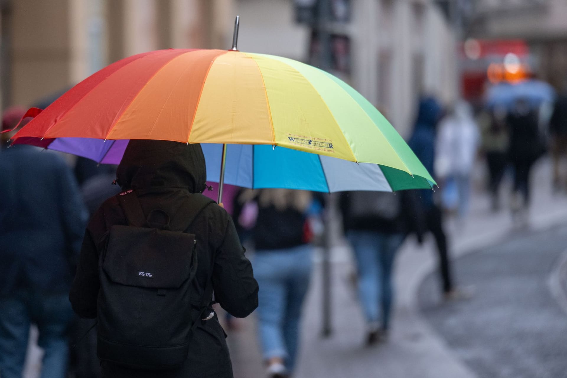 Regenwetter in Sachsen-Anhalt