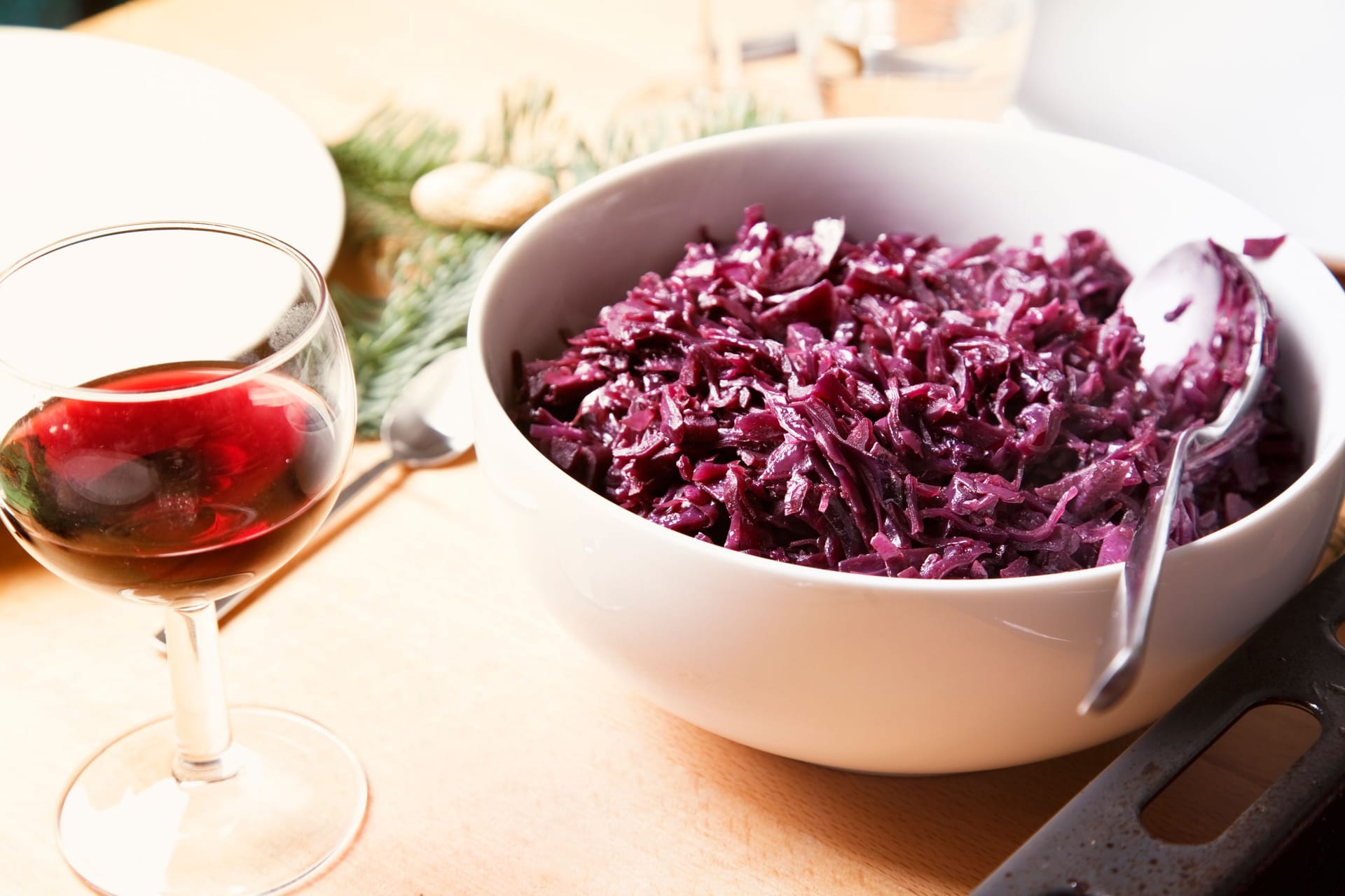 Rotkohl: Besonders im Winter ist Rotkohl eine beliebte Beilage.