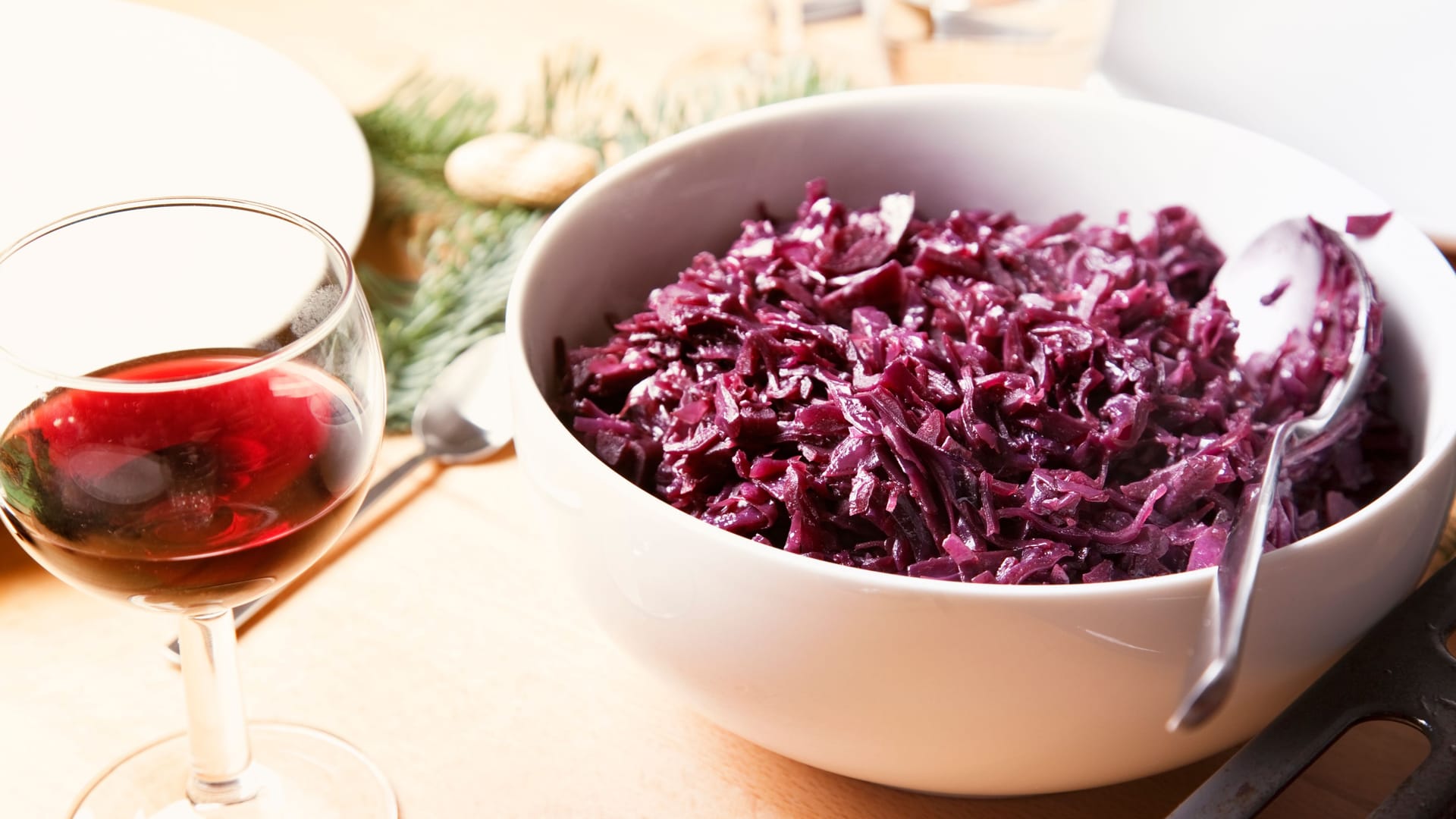 Rotkohl: Besonders im Winter ist Rotkohl eine beliebte Beilage.