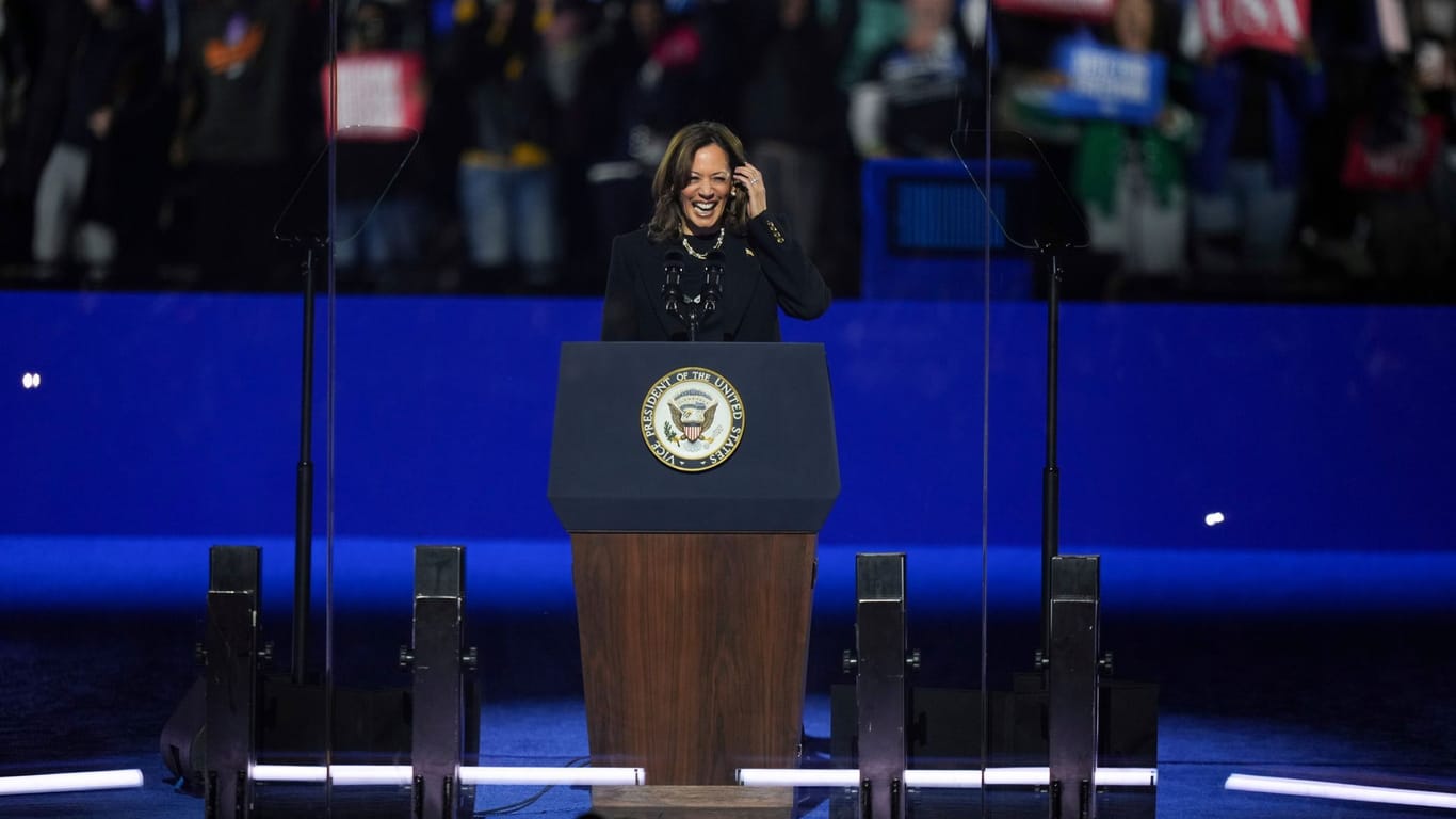 Wahlkampf in den USA - Harris in Pittsburgh, Pennsylvania