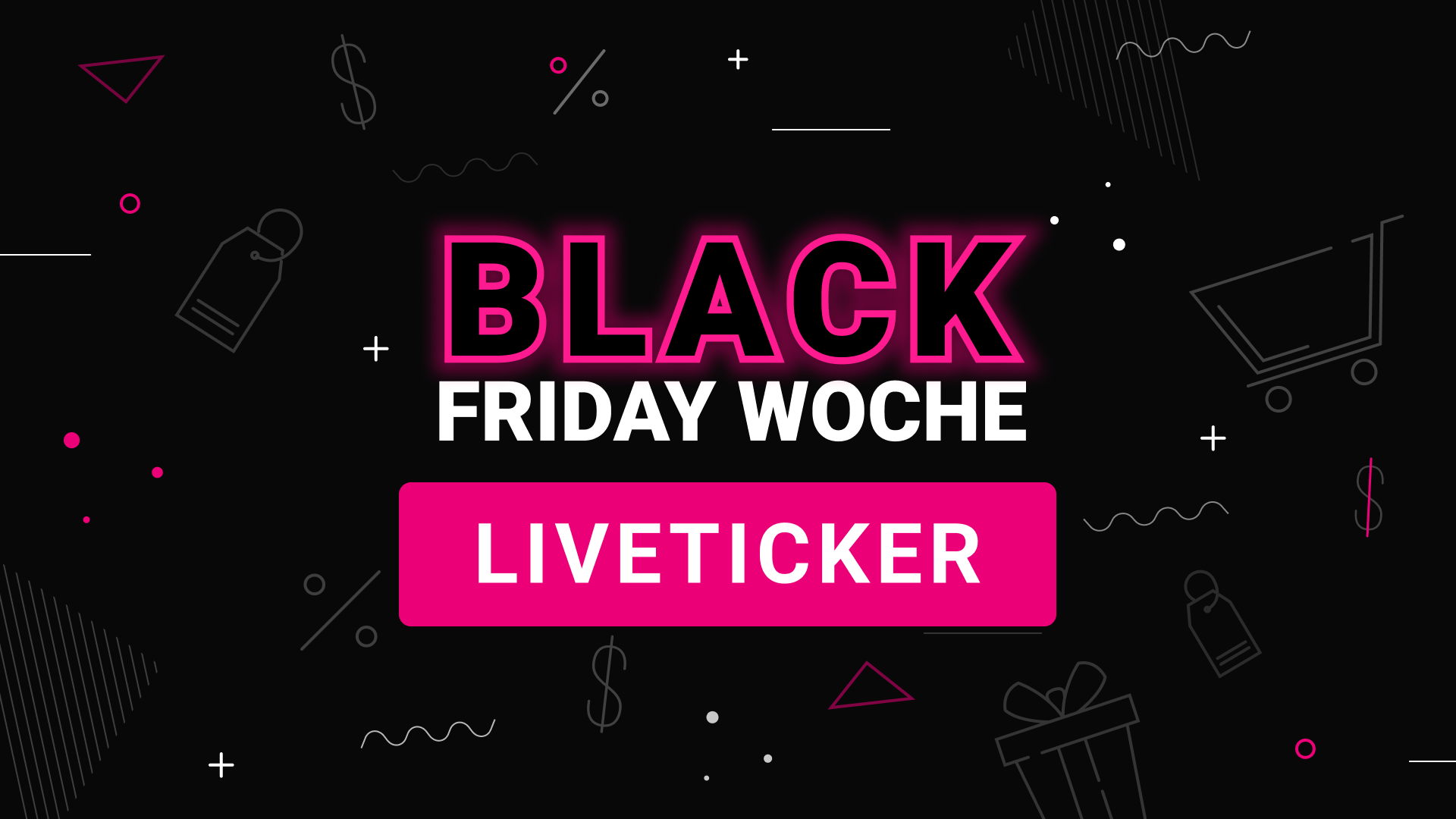 Black-Friday-Woche: Das sind die besten Angebote des Shopping-Events.