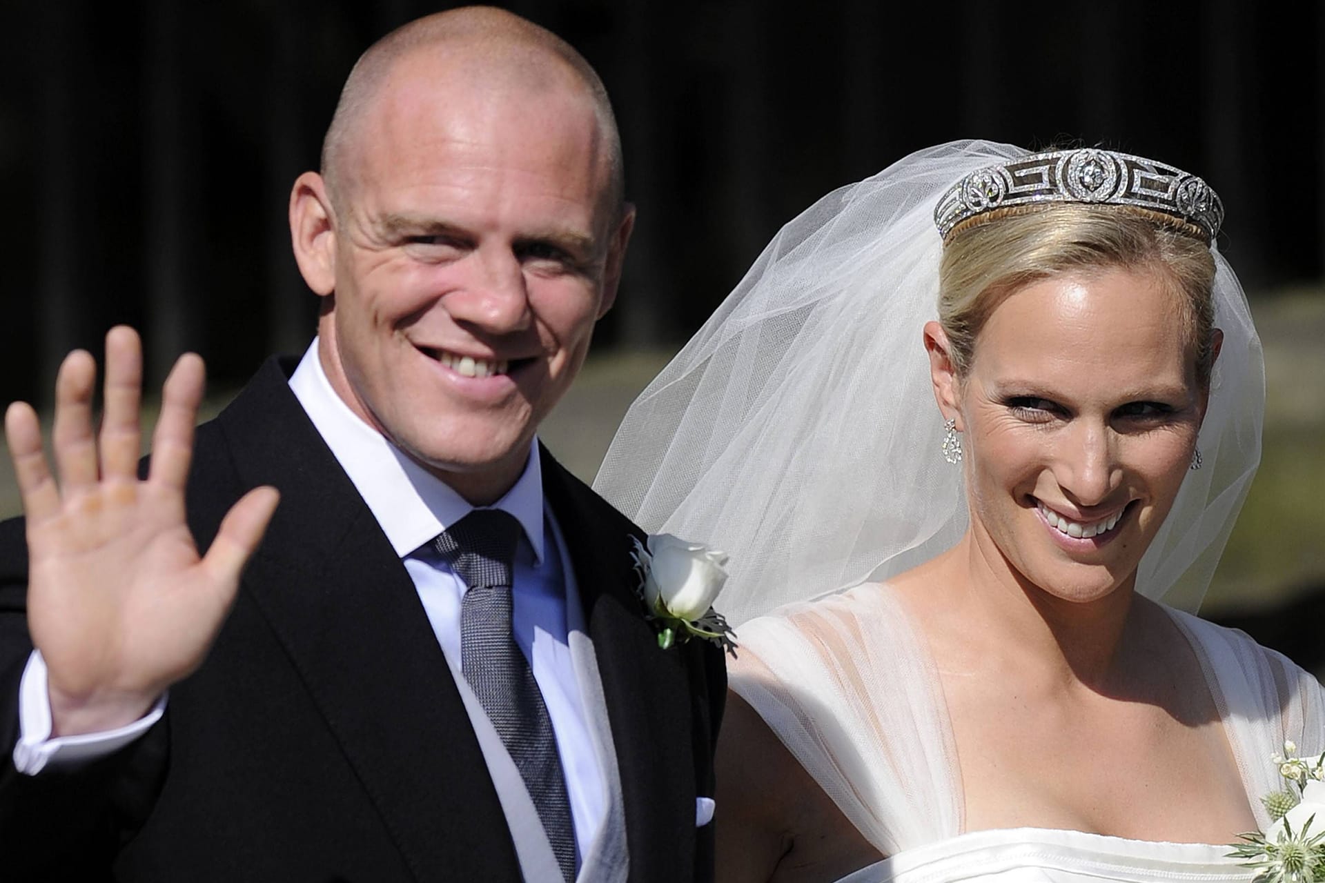 Mike Tindall und Zara Phillips: Im Jahr 2011 hat das Paar geheiratet.