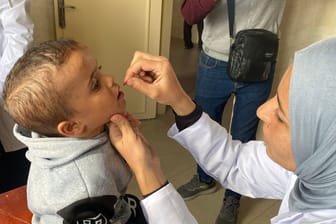 Nahostkonflikt - Polio-Impfung in Gaza