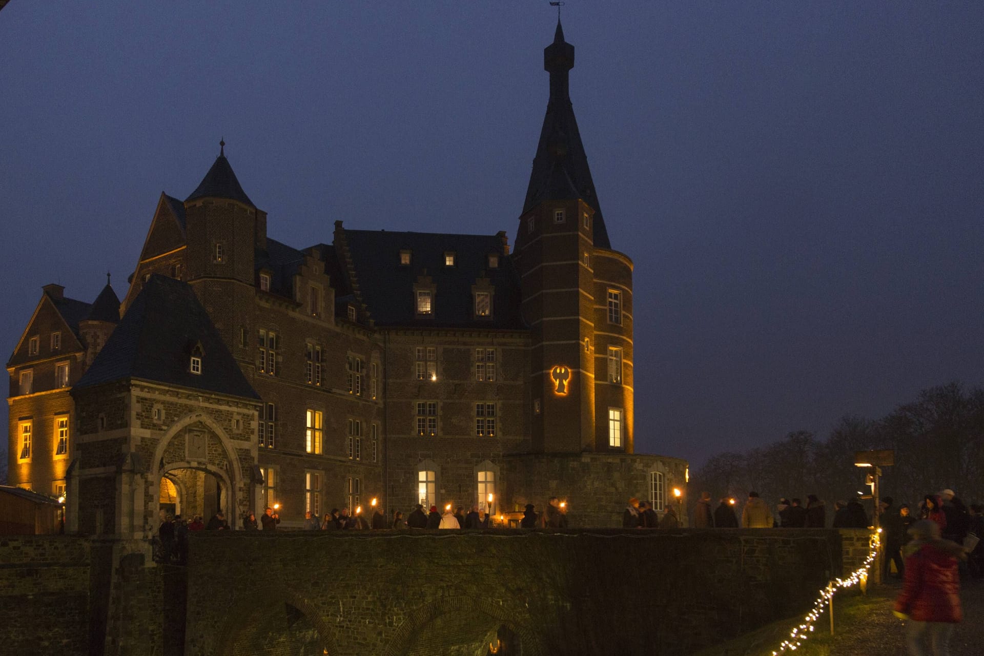 Das Schloss Merode - erbaut im Renaissancestil.