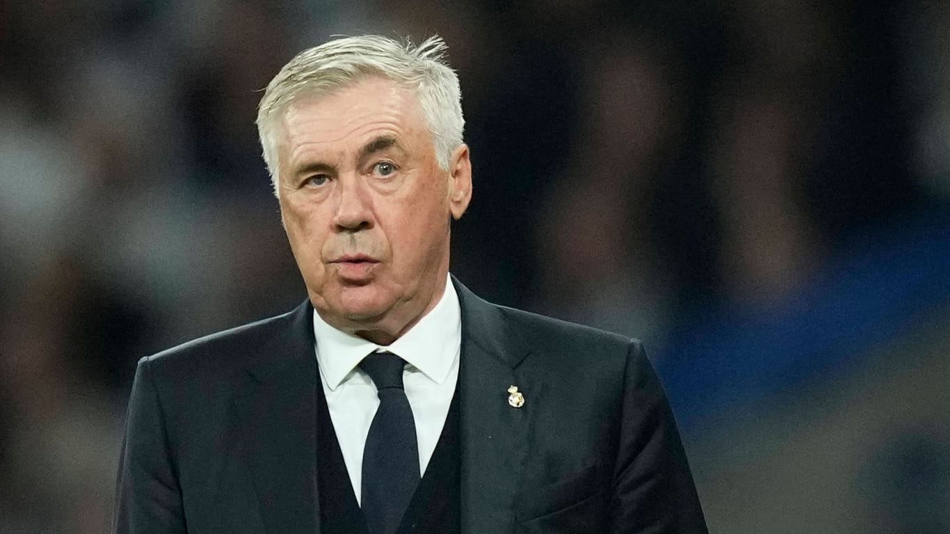 Carlo Ancelotti: Sein Vertrag in Madrid läuft noch bis 2026.