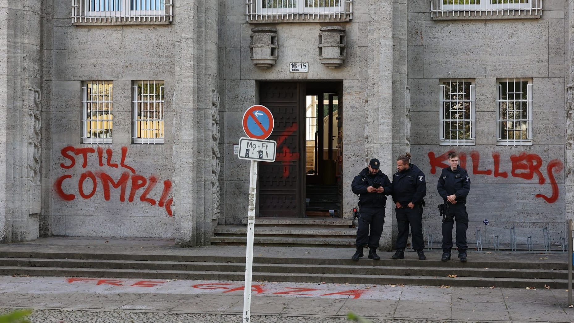 Angriff auf Freien Universität Berlin