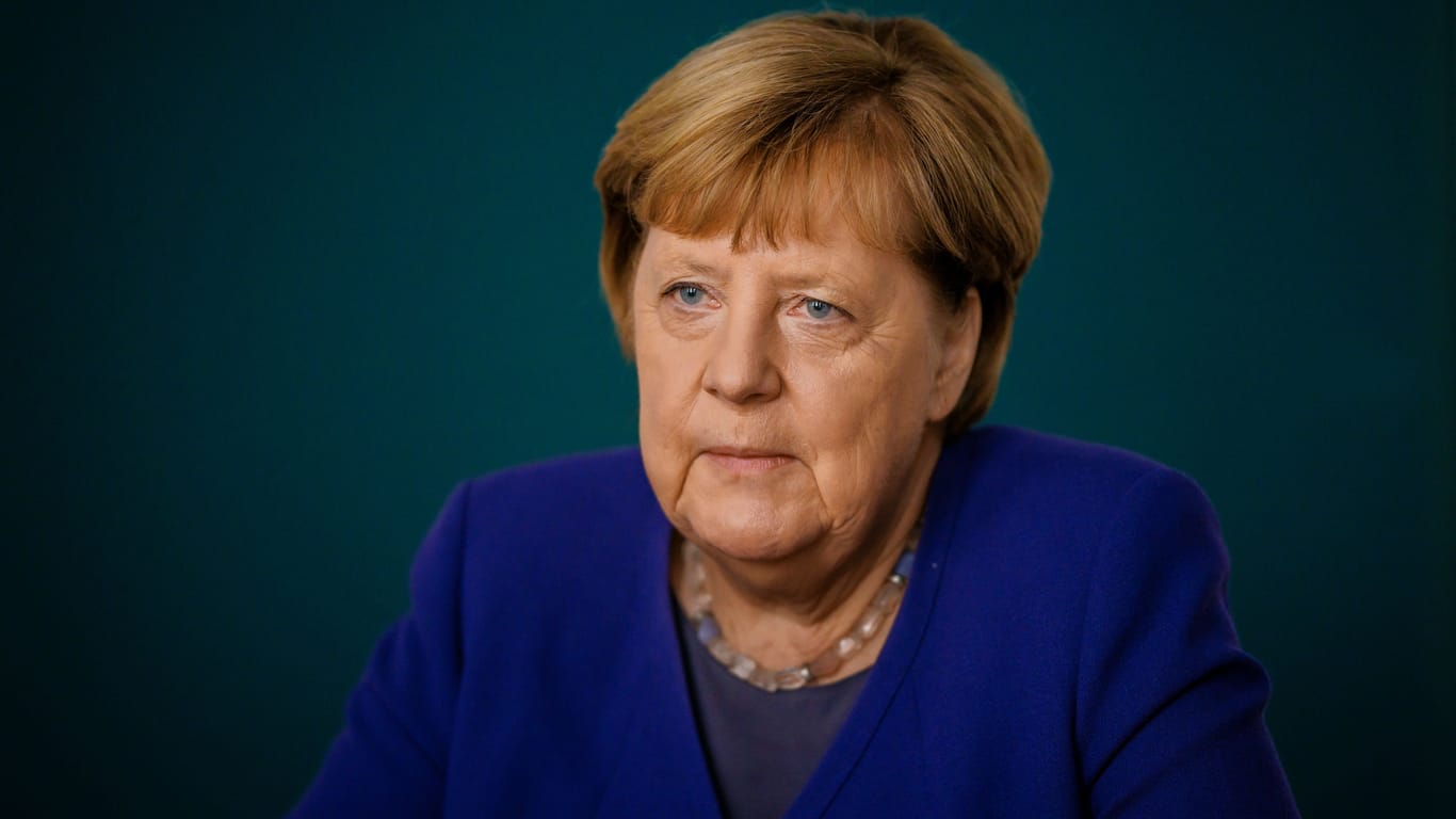 Angela Merkel, Bundeskanzlerin a.D., in Berlin.