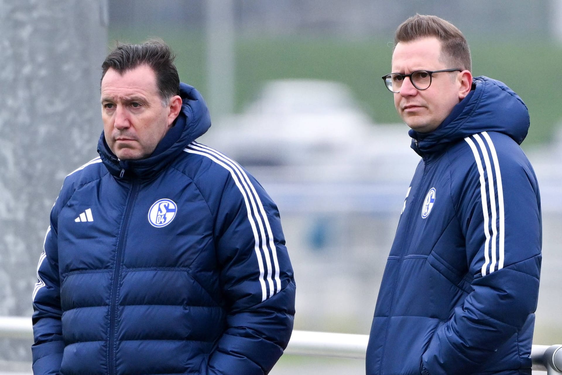 Marc Wilmots und André Hechelmann (r.): Inzwischen arbeiten beide nicht mehr beim Zweitligisten.