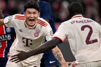 Min-jae Kim: Der Südkoreaner köpfte Bayern mit seinem Tor zum Sieg gegen Paris Saint-Germain.