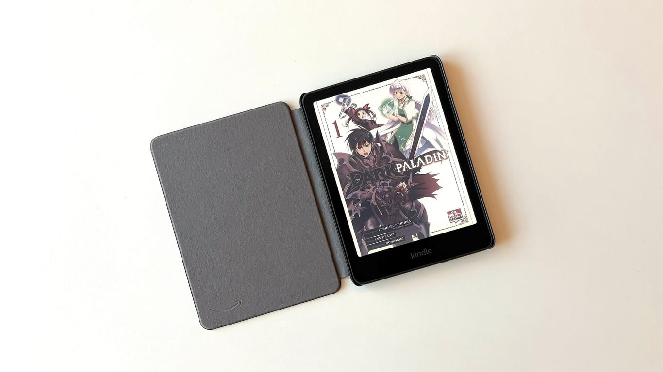 Bei bunten Inhalten wie bei Comics und Manga-Büchern spielt der Kindle Colorsoft seine Stärken aus.