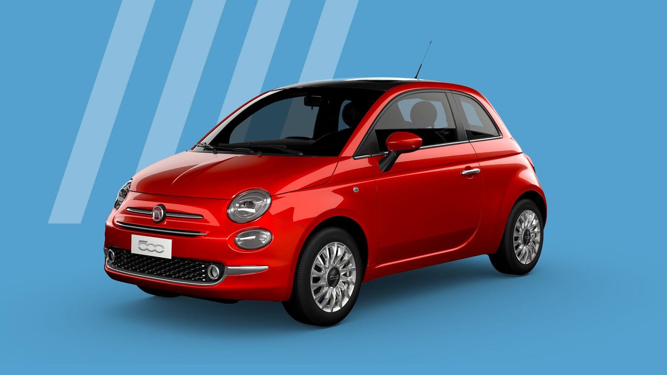 Der Fiat 500 zählt zu den beliebtesten Autos in Deutschland und bietet eine Sonderedition mit der Version “RED”.