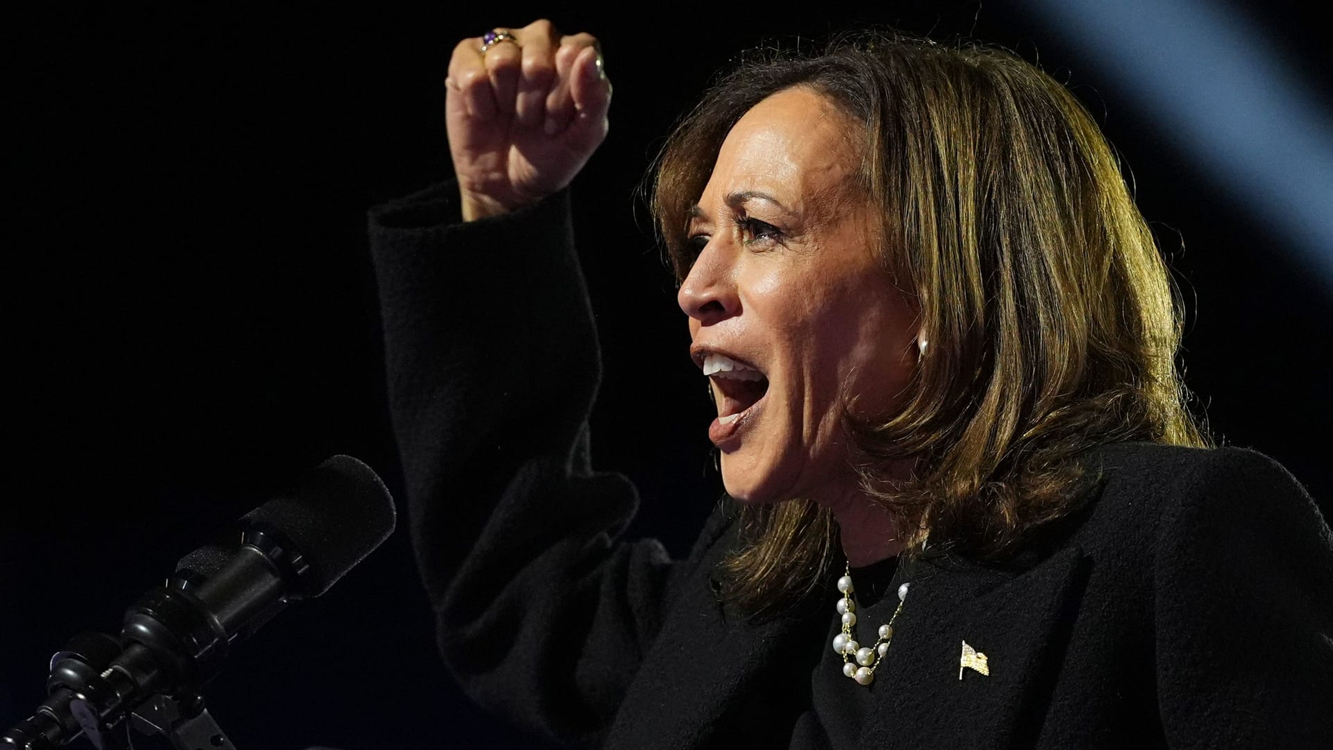 Kamala Harris: Die Präsidentschaftskandidatin tritt für die Demokraten an.