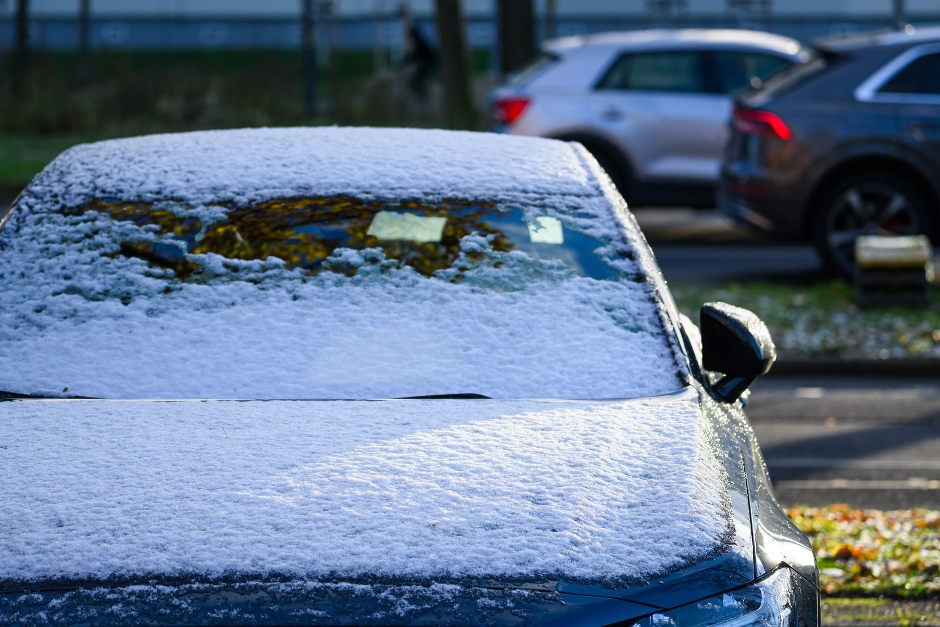 Schnee in Sachsen