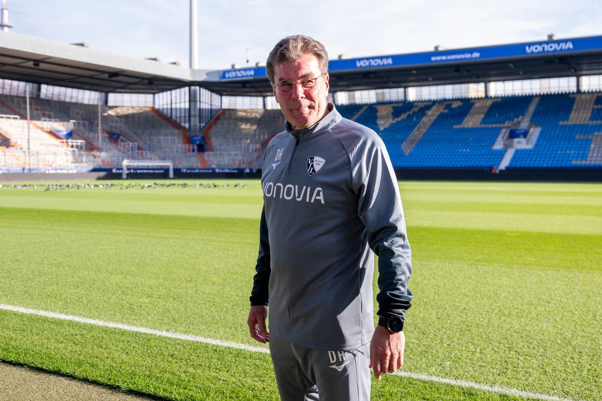 Vorstellung neuer Trainer Hecking vom VfL Bochum