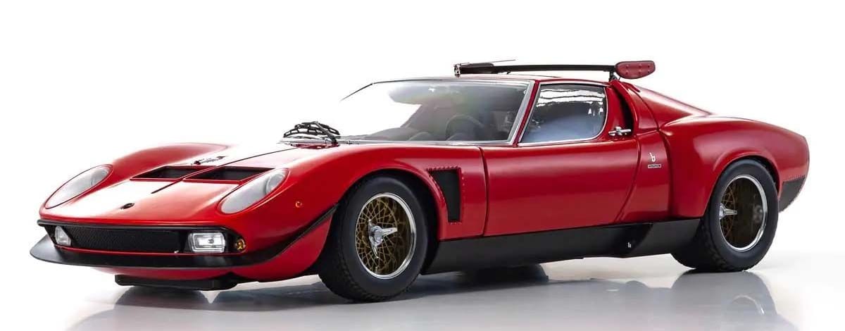 Gewinner Kategorie M: Lamborghini Miura SVR in 1:12, Kyosho.